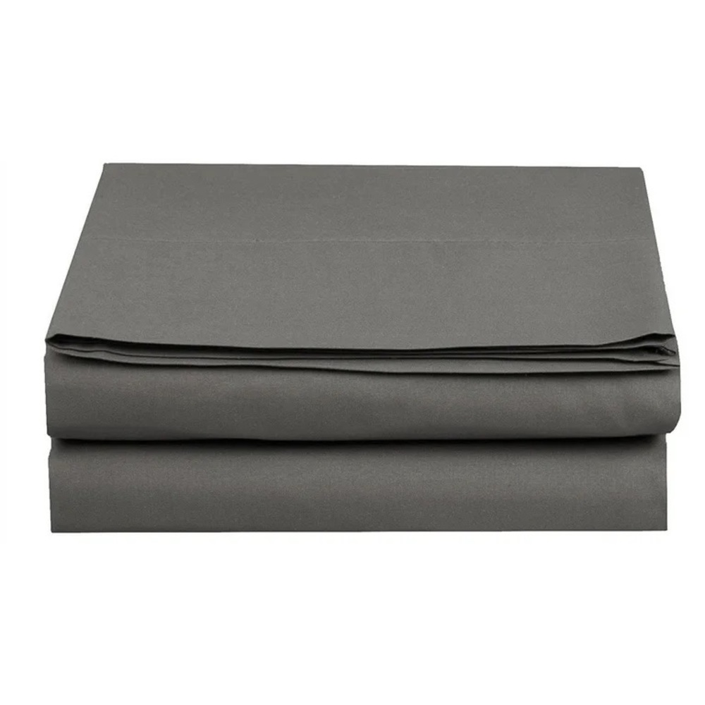 Gray Fitted Sheet - Queen - Picture 2 of 2